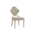 Bassett Bassett 5080-DR-800 Chloe Side Dining Chair  Antique White & Ivory - 38 x 23 x 20 in. - Set of 2 5080-DR-800